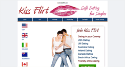 Desktop Screenshot of kissflirt.com